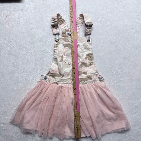 Epic Threads Girls Pink Camo Tulle Skirt Overall Dress Size 6X - Picture 4 of 5